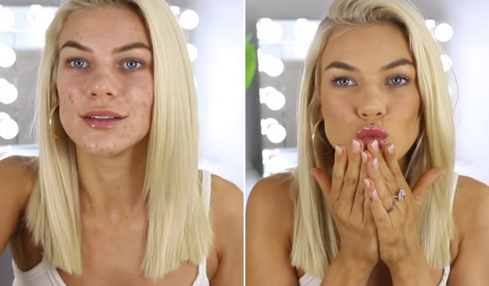 Piękna beauty blogerka pokazała swój makijaż! Internauci nie mogą w to uwierzyć! Piękna beauty blogerka pokazała swój makijaż! Internauci nie mogą w to uwierzyć!