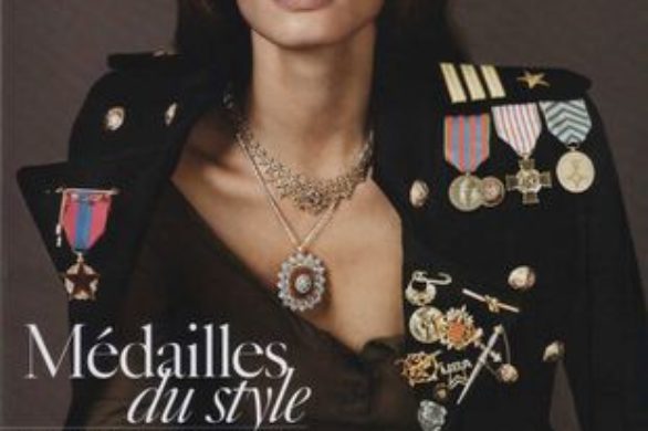 Militarna Małgosia Bela w Vogue Paris