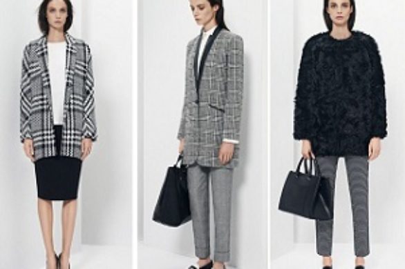 Mango Black & White lookbook jesień-zima 2013/14