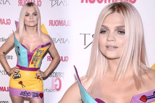 Margaret w krótkiej mini i kolorowych szpilkach na gali Kobieta Glamour (FOTO)
