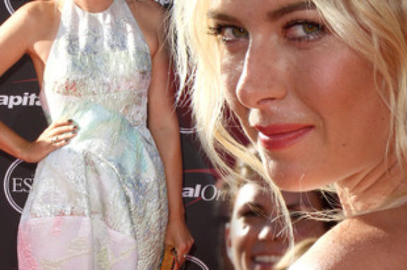 Maria Sharapova w kreacji od J. Mendel