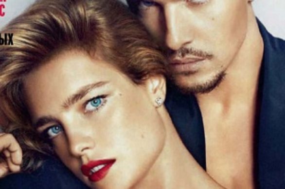 Natalia Vodianova na okładce Marie Claire Russia