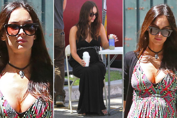 Brzuszek Megan Fox jest już bardzo widoczny (FOTO)