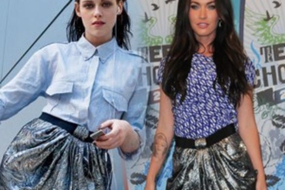 Megan Fox w mini Isabel Marant
