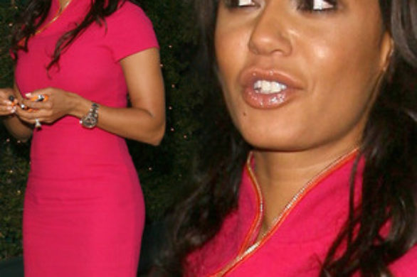 Melanie Brown w soczystym różu (FOTO)