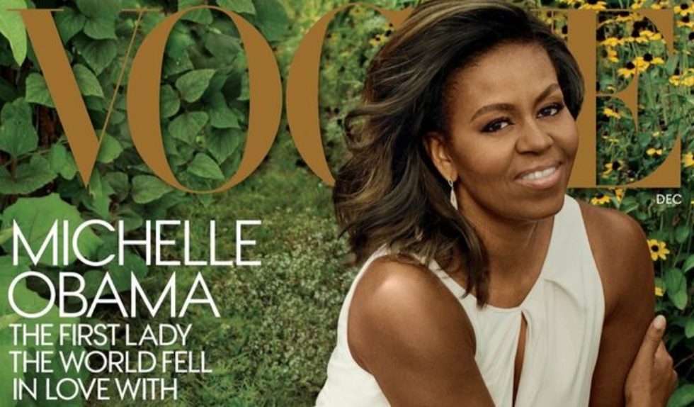 Michelle Obama w kreacji od Caroliny Herrery na okładce Vogue! Michelle Obama w kreacji od Caroliny Herrery na okładce Vogue!