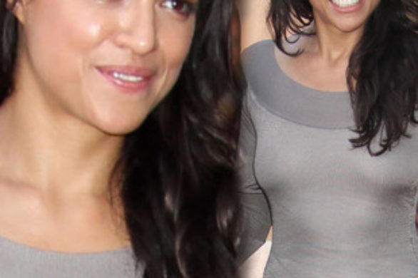 Michelle Rodriguez w sukni Alexandra McQueena