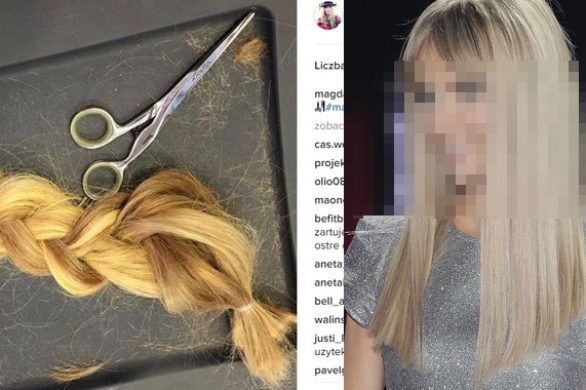 Zgadniecie która polska gwiazda obcięła swoje długie blond włosy?