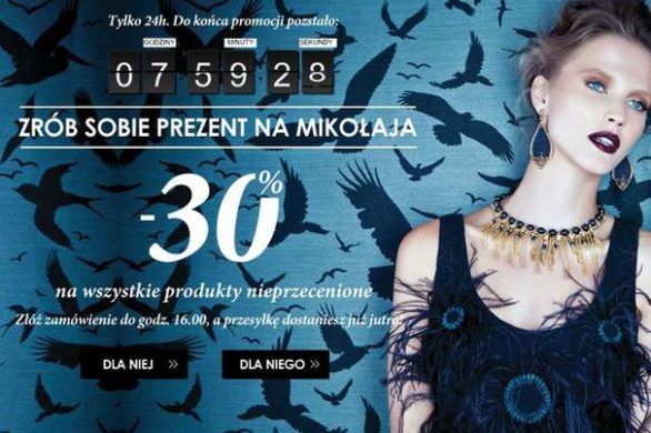 Zrób sobie prezent na Mikołaja – wszystko 30% taniej