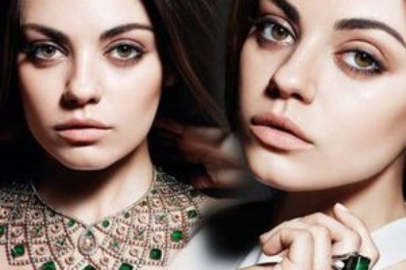 Mila Kunis nową twarzą firmy biżuteryjnej Gemfields