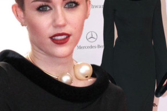 Miley Cyrus tym razem zakryta od stóp do głów (FOTO)