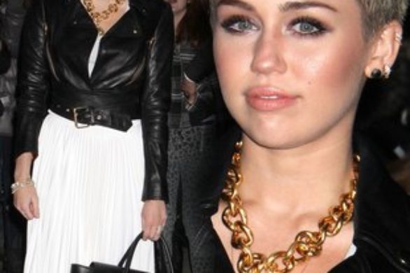 Miley Cyrus w sukience maxi (FOTO)