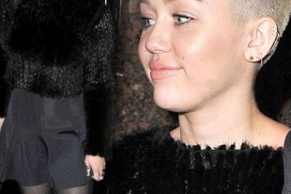 Jeszcze krótsze włosy Miley Cyrus (FOTO)