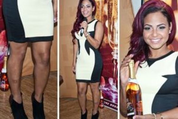 Christina Milian stawia na biel i czerń (FOTO)