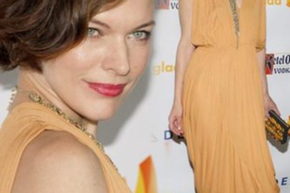 Milla Jovovich w sukni vintage (FOTO)