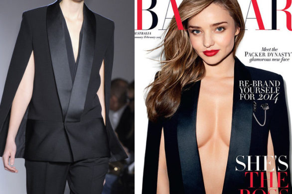 Miranda Kerr w żakiecie projektu Victorii Beckham