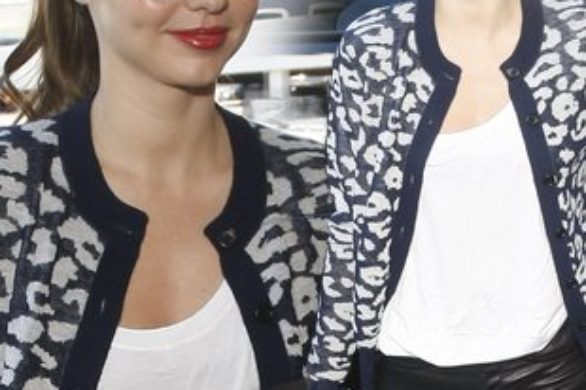 Miranda Kerr tym razem w cętkach (FOTO)