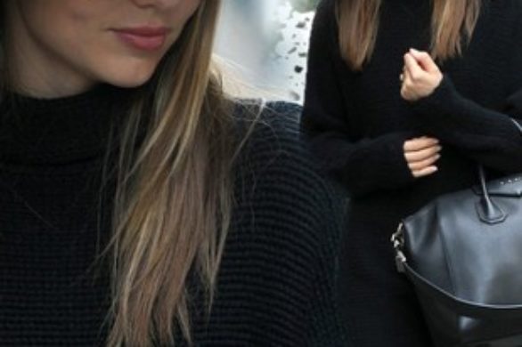 Miranda Kerr cała w czerni (FOTO)