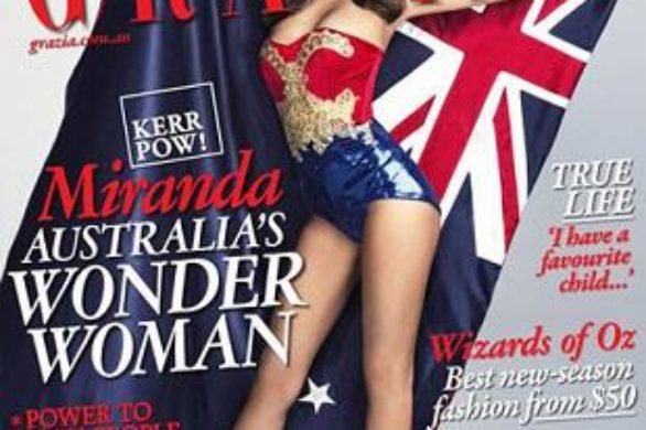 Miranda Kerr jako Wonder Woman