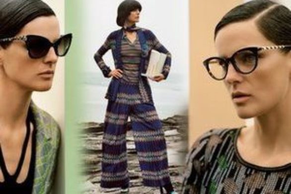 Stella Tennant & Paul Sculfor dla Missoni jesień-zima 2013