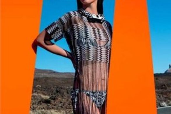 Christy Turlington w kampanii Missoni