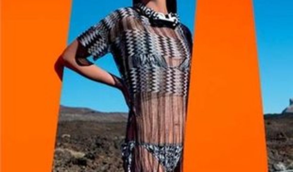 Christy Turlington w kampanii Missoni Christy Turlington w kampanii Missoni