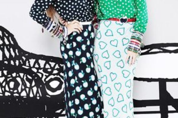 Jabłka, serca i groszki w kolekcji Miu Miu