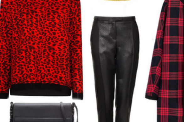 Czerwony plus czarny – mix, który nigdy nie wychodzi z mody