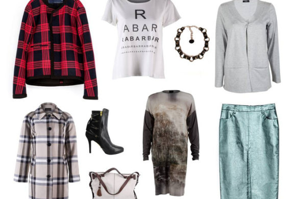 Stylizacje na pogodę w kratkę