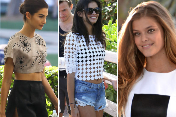 Młode modelki na imprezie Sports Illustrated 2014 (FOTO)