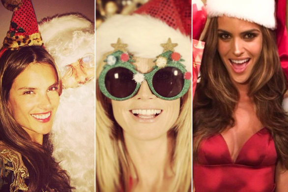 Świąteczne fotki modelek na Instagramie (FOTO)