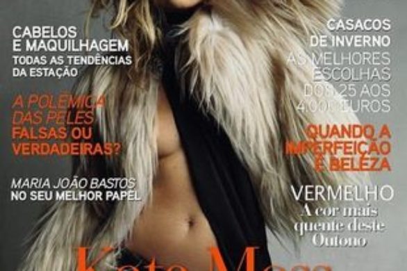 Kate Moss na kolejnej okładce Vogue’a