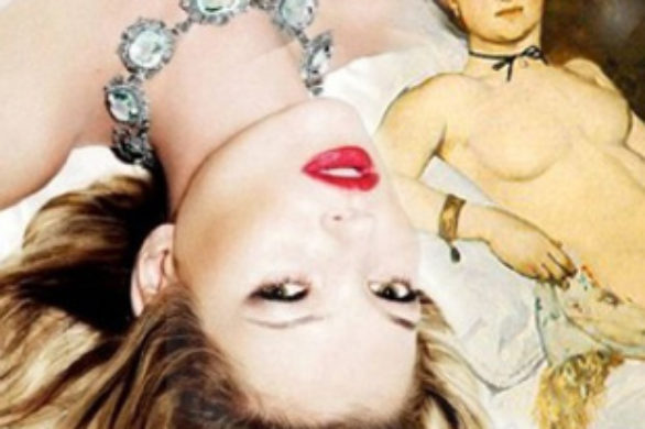 Kate Moss jako Olimpia