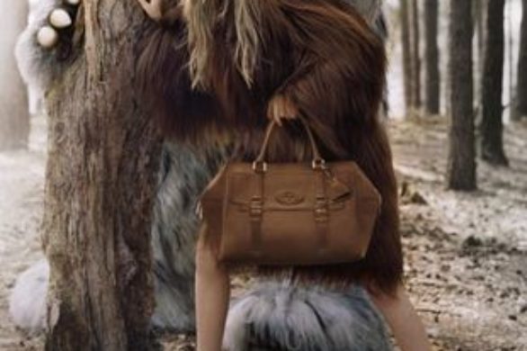 Lindsey Wixson w jesiennej kampanii Mulberry