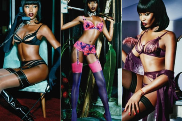 Naomi Campbell w kampanii Agent Provocateur (FOTO)