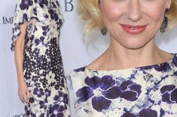 Naomi Watts w sukni w kwiaty (FOTO)