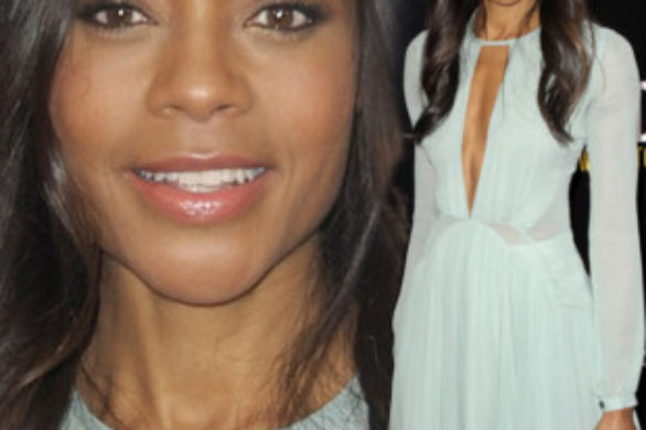 Naomie Harris w Burberry Prorsum