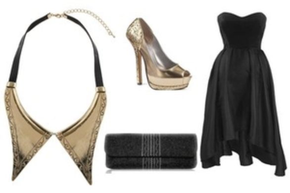 Stylizacje z wykorzystaniem naszyjnika-kołnierzyka