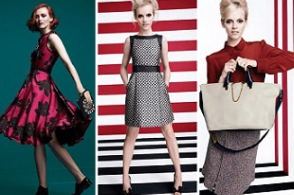 Ginta Lapina w kampanii Neiman Marcus Christmas 2013