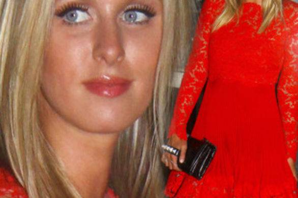 Nicky Hilton seksowna w czerwieni