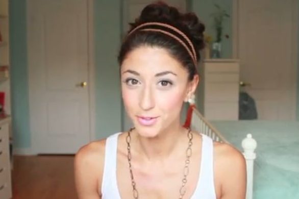 Niedbały koczek – jak go zrobić? (VIDEO)