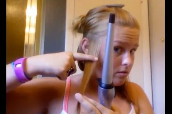 Na wesoło: Nieudany tutorial czyli jak nie robić loków VIDEO