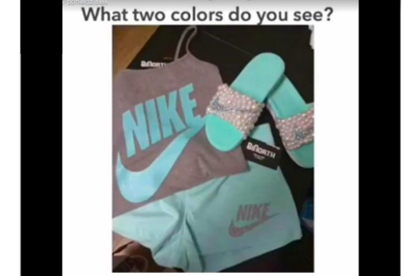 Jaki to ma kolor??? Była sukienka, teraz czas na komplet od Nike!
