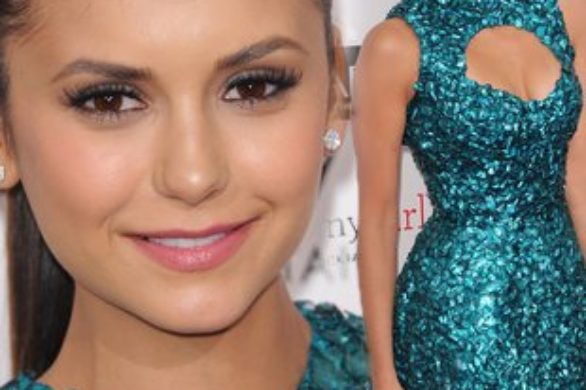 Nina Dobrev w Monique Lhiullier (FOTO)