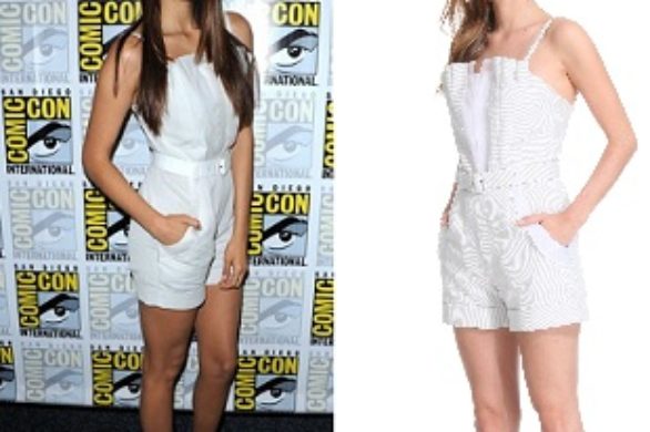 Nina Dobrev w kostiumie od Katharine Kid