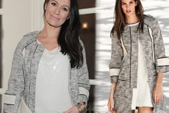 Anna Oberc w płaszczu z H&M za 279 zł