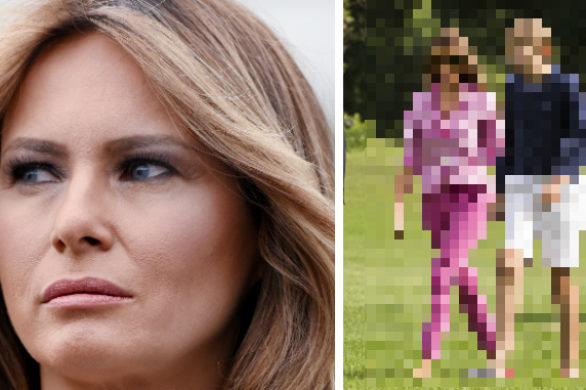Różowo- czerwona stylizacja Melanii Trump odczarowała jej luksusowy wizerunek?