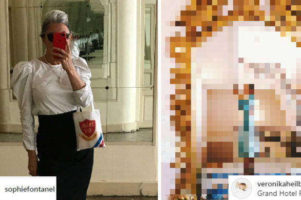 Selfie w windzie odchodzi do lamusa! Teraz blogerki modowe fotografują się w…