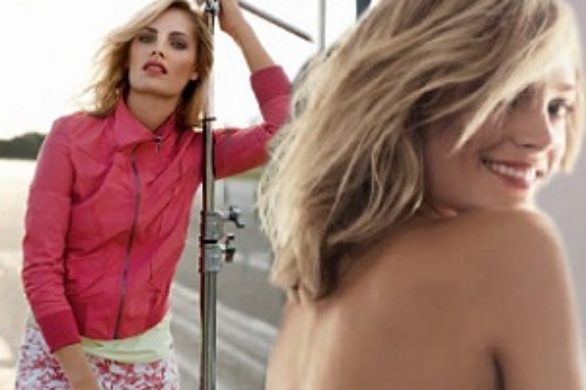 Leah de Wavrin w kampanii Olsen na sezon wiosna-lato 2013