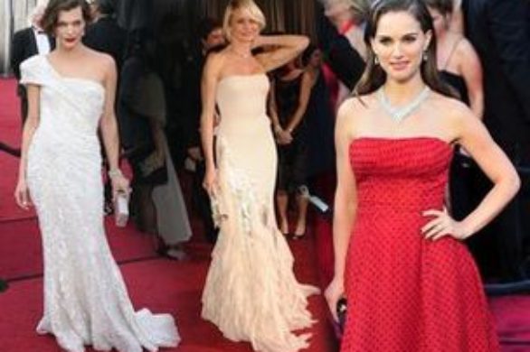 Biel kontra czerwień – Oskary 2012 (FOTO)